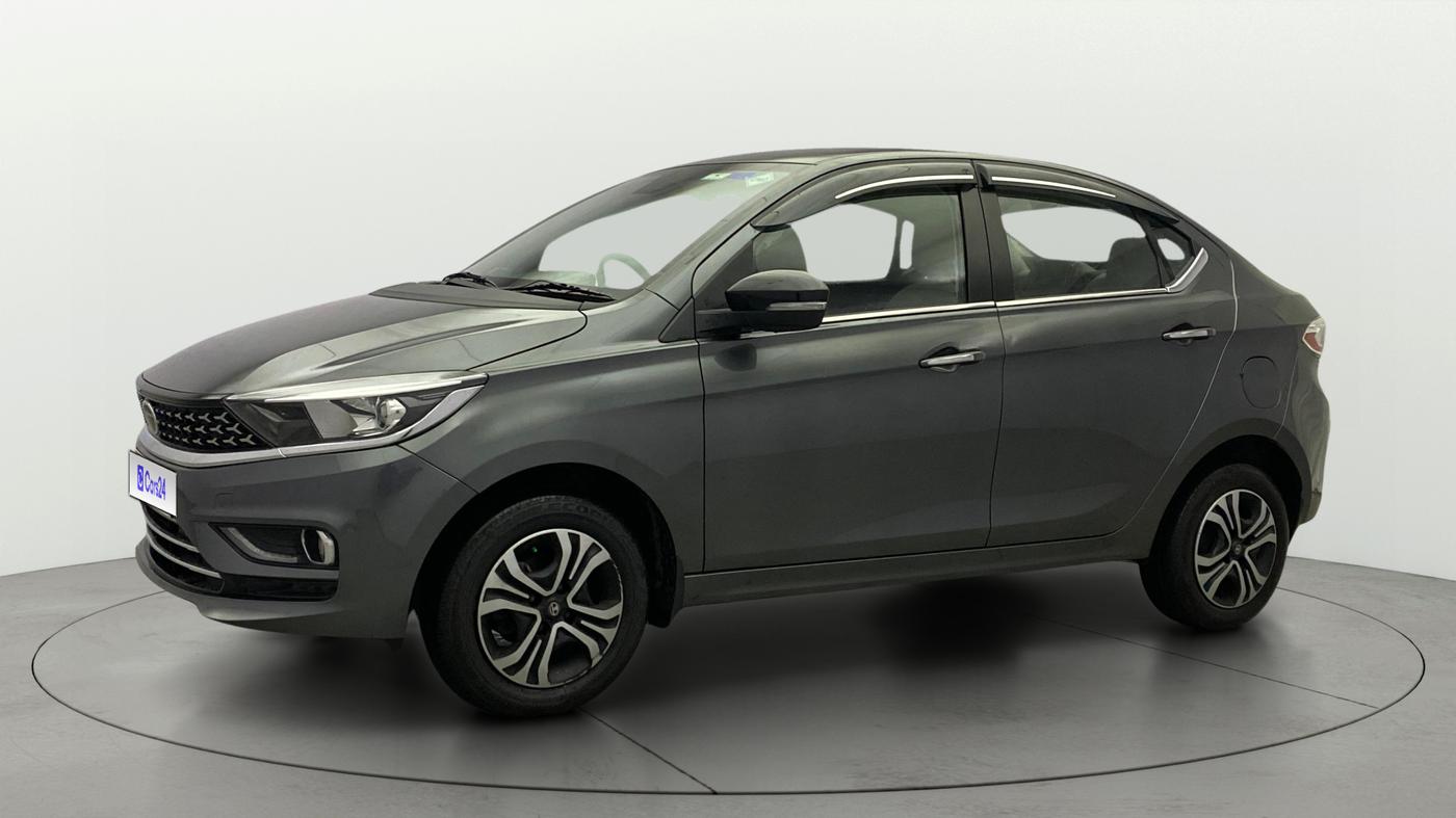 2024 Tata TIGOR XZ PLUS CNG, CNG, Manual, 28,792 km, Left Front Diagonal