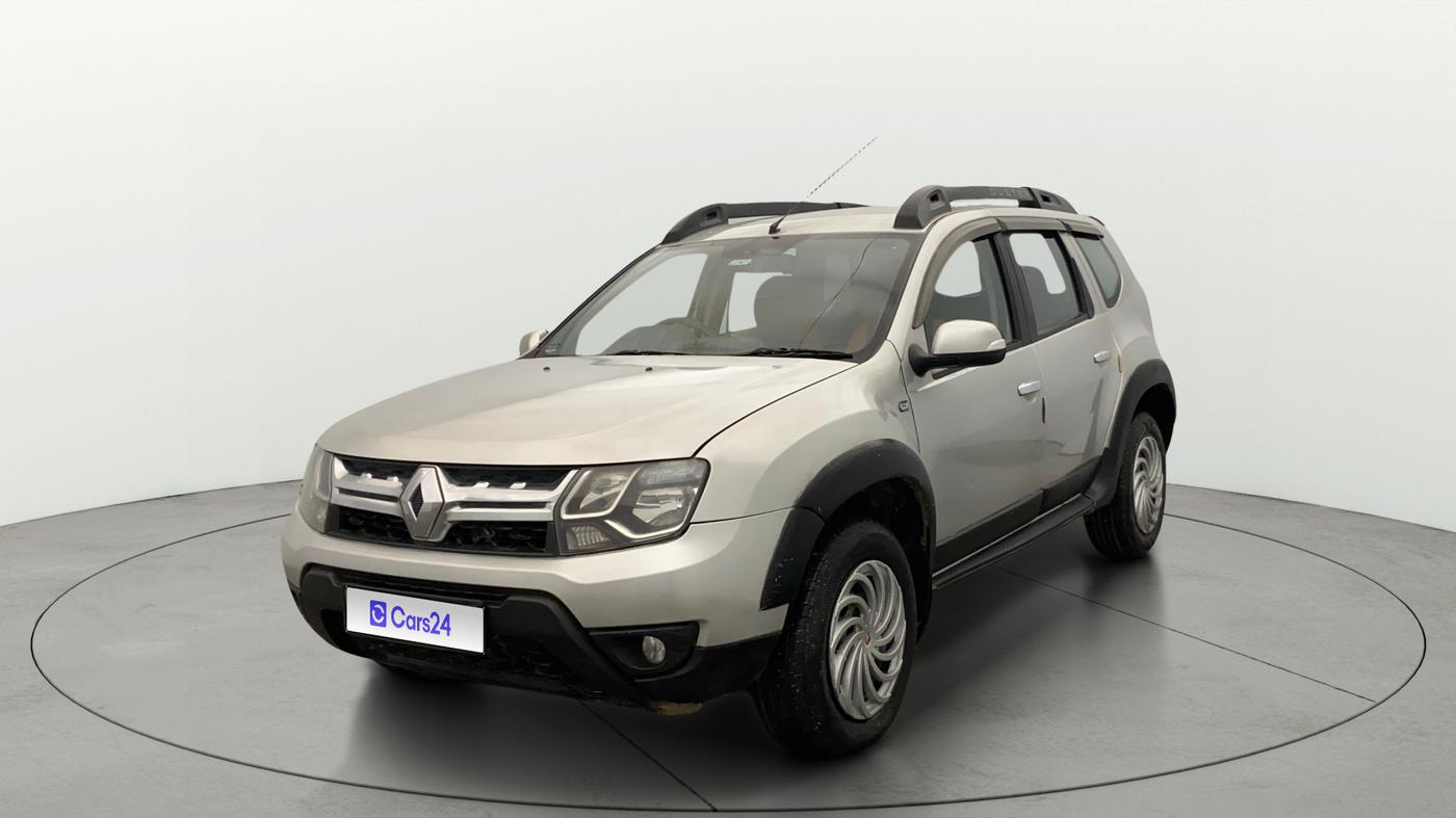 2015 Renault Duster 85 PS RXL DIESEL, Diesel, Manual, 80,202 km, Left Front Diagonal