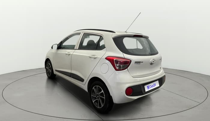 2018 Hyundai Grand i10 SPORTZ (O) AT 1.2 KAPPA VTVT, Petrol, Automatic, 31,128 km, Left Back Diagonal