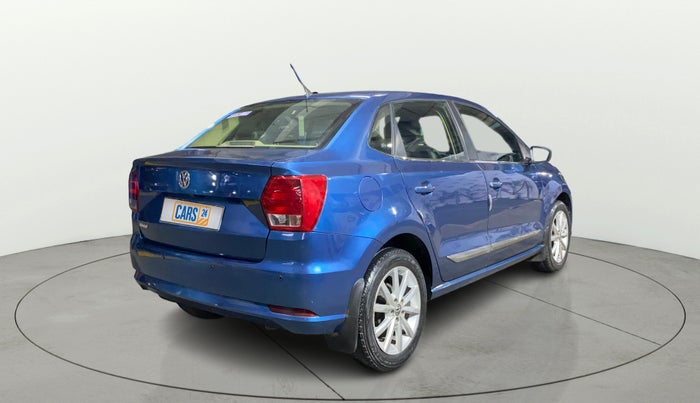 2017 Volkswagen Ameo HIGHLINE1.2L, Petrol, Manual, 24,218 km, Right Back Diagonal