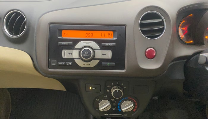 2013 Honda Amaze 1.2L I-VTEC S, Petrol, Manual, 43,963 km, Air Conditioner