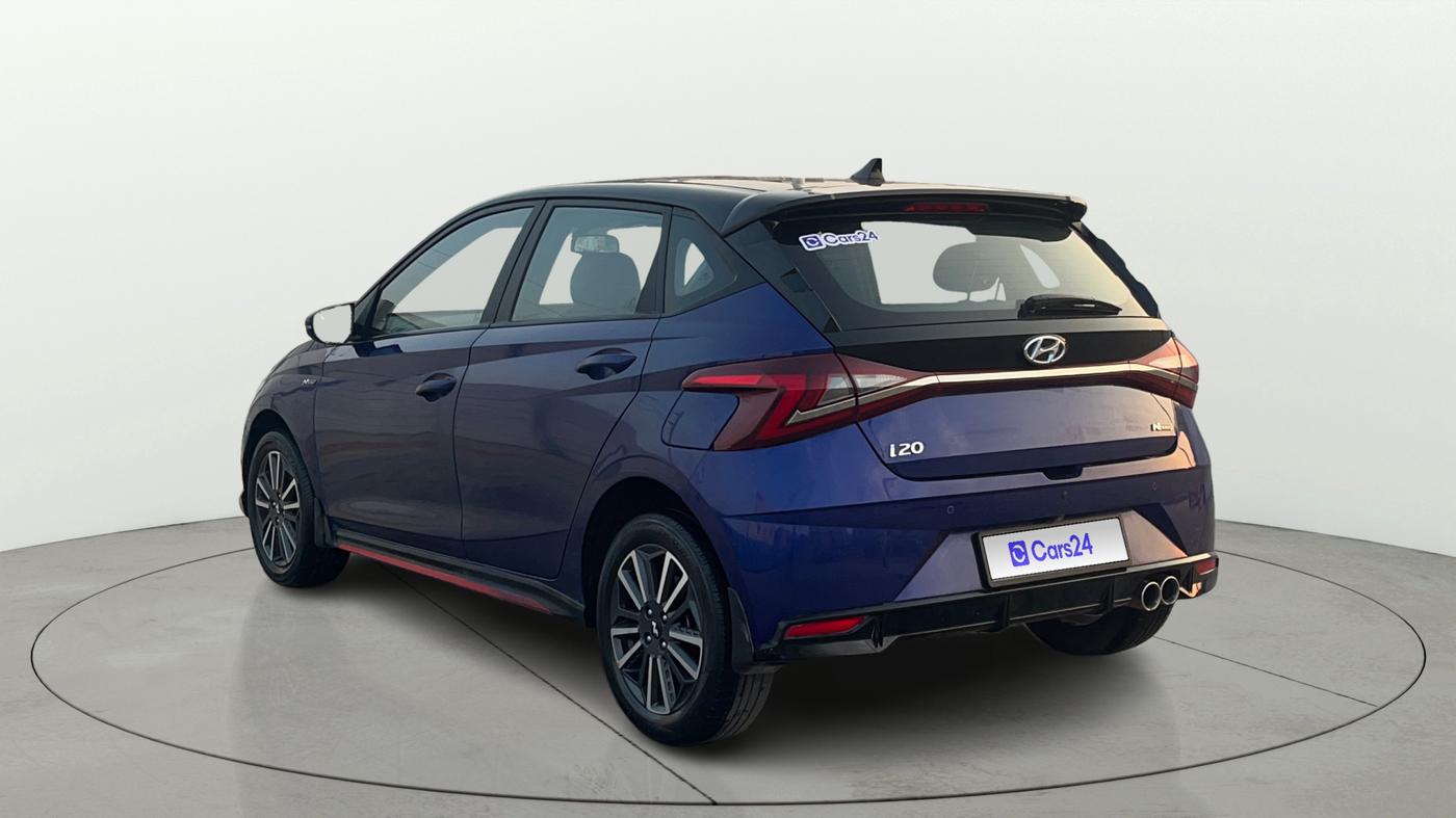 2021 Hyundai NEW I20 N LINE N8 1.0 TURBO GDI IMT, Petrol, Manual, 46,346 km, Left Back Diagonal
