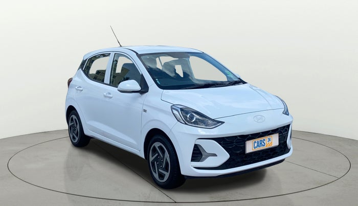 2025 Hyundai GRAND I10 NIOS MAGNA CORPORATE EDITION AMT 1.2 KAPPA VTVT, Petrol, Automatic, 2,349 km, Right Front Diagonal
