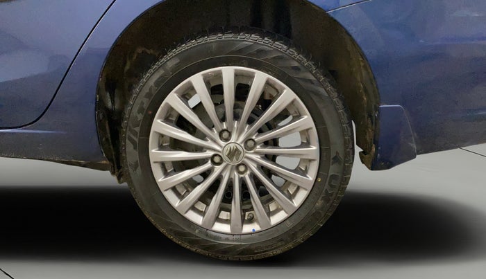 2017 Maruti Ciaz ALPHA 1.4 PETROL, Petrol, Manual, 35,365 km, Left Rear Wheel