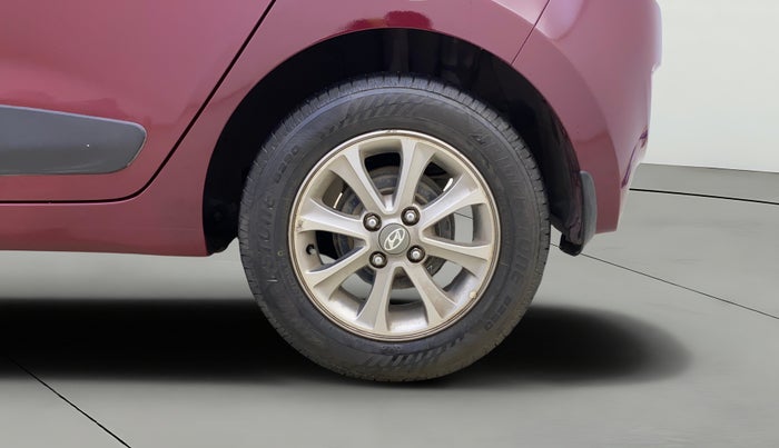 2015 Hyundai Grand i10 ASTA (O) 1.2 KAPPA VTVT, Petrol, Manual, 41,896 km, Left Rear Wheel