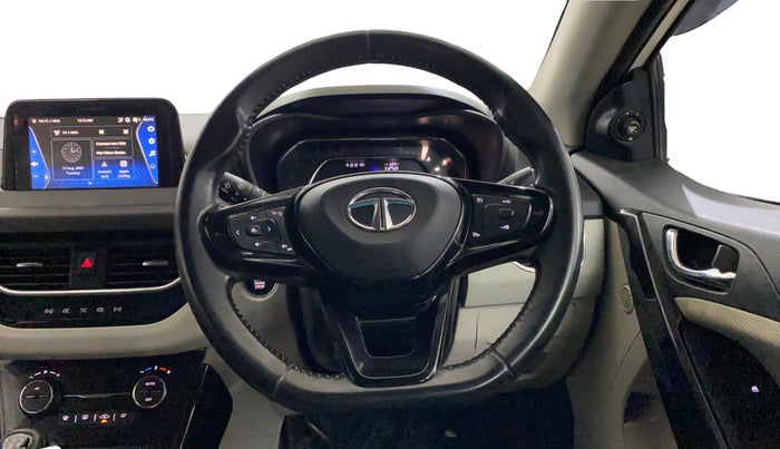 2021 Tata NEXON XZ PLUS (O) PETROL, Petrol, Manual, 48,019 km, Steering Wheel Close Up