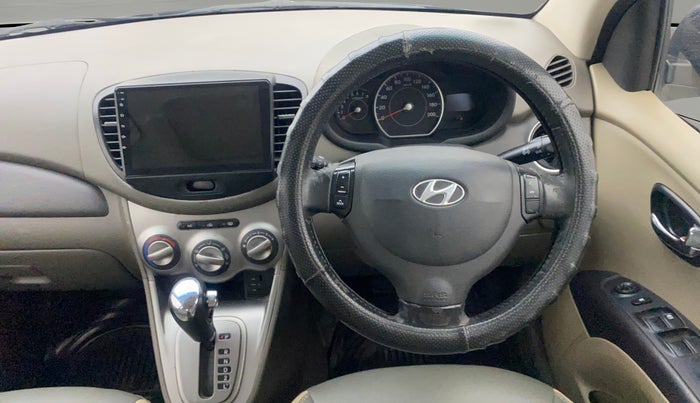 2012 Hyundai i10 ASTA 1.2 AT SUNROOF, Petrol, Automatic, 67,920 km, Steering Wheel Close Up