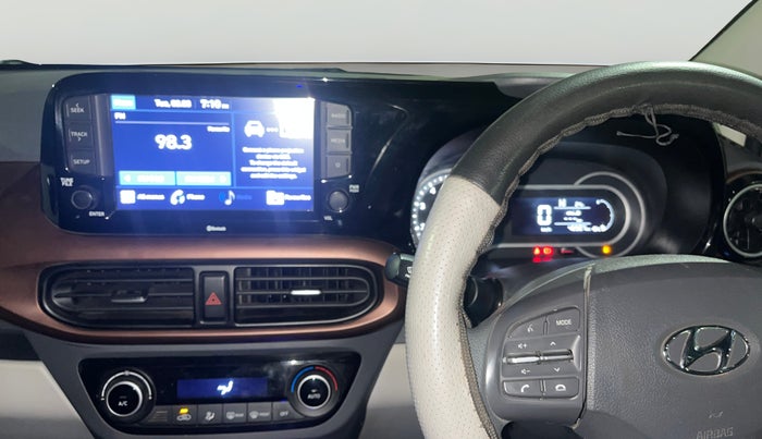 2022 Hyundai AURA SX PLUS 1.2 AMT, Petrol, Automatic, 46,491 km, Air Conditioner