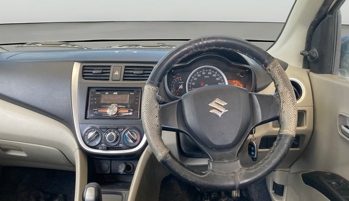2014 Maruti Celerio VXI AMT, Petrol, Automatic, 84,949 km, Steering Wheel Close Up