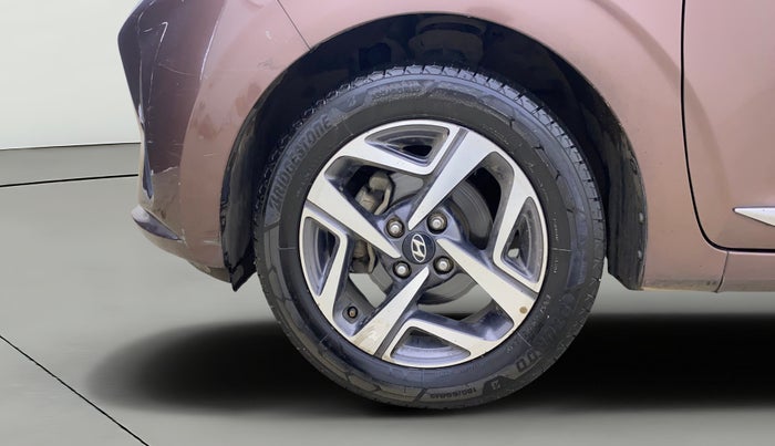 2021 Hyundai AURA SX PLUS 1.2 AMT, Petrol, Automatic, 89,864 km, Left Front Wheel