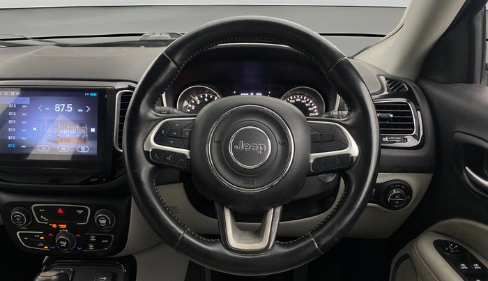 2018 Jeep Compass LIMITED 1.4 PETROL AT, Petrol, Automatic, 1,00,933 km, Steering Wheel Close Up