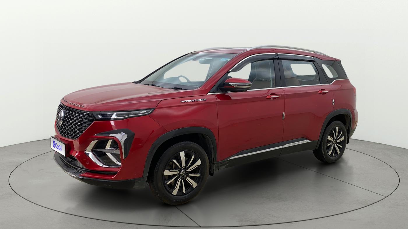 2020 MG HECTOR PLUS SHARP 1.5 PETROL TURBO HYBRID MT 6-STR, Petrol, Manual, 56,803 km, Left Front Diagonal