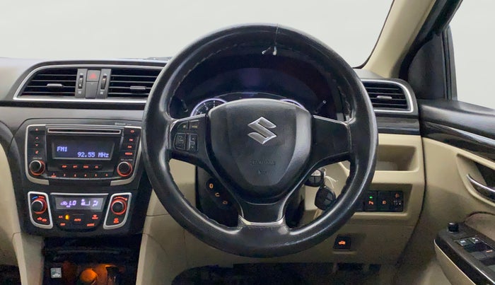 2018 Maruti Ciaz DELTA 1.4 MT PETROL, Petrol, Manual, 63,237 km, Steering Wheel Close Up