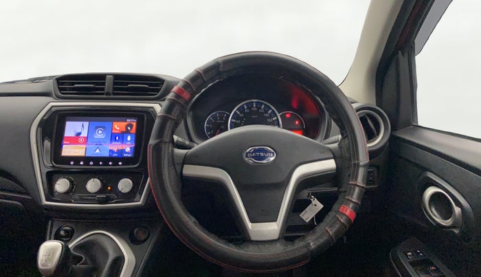 2019 Datsun Go T(O), Petrol, Manual, 28,165 km, Steering Wheel Close Up