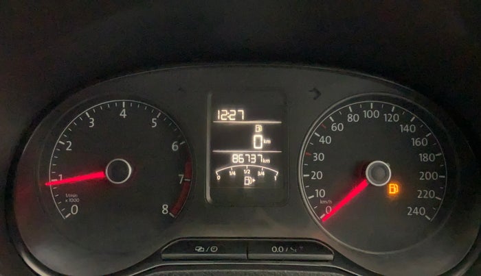 2016 Volkswagen Polo COMFORTLINE 1.2L, Petrol, Manual, 86,733 km, Odometer Image