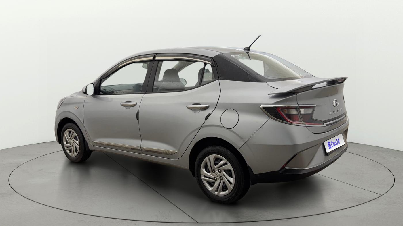 2022 Hyundai AURA S 1.2 CNG, CNG, Manual, 66,893 km, Left Back Diagonal