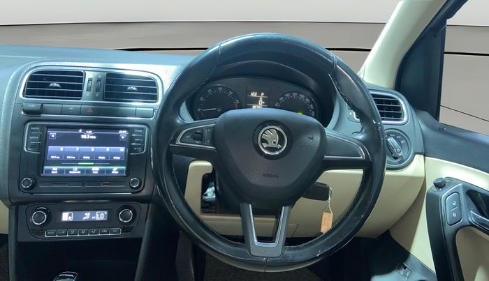 2019 Skoda Rapid STYLE 1.6 MPI AT, Petrol, Automatic, 88,774 km, Steering Wheel Close Up