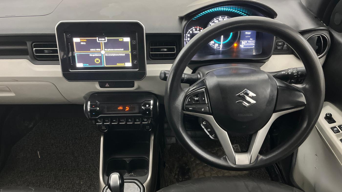 2018 Maruti IGNIS ALPHA 1.2 AMT, Petrol, Automatic, 1,21,166 km, Steering Wheel Close Up