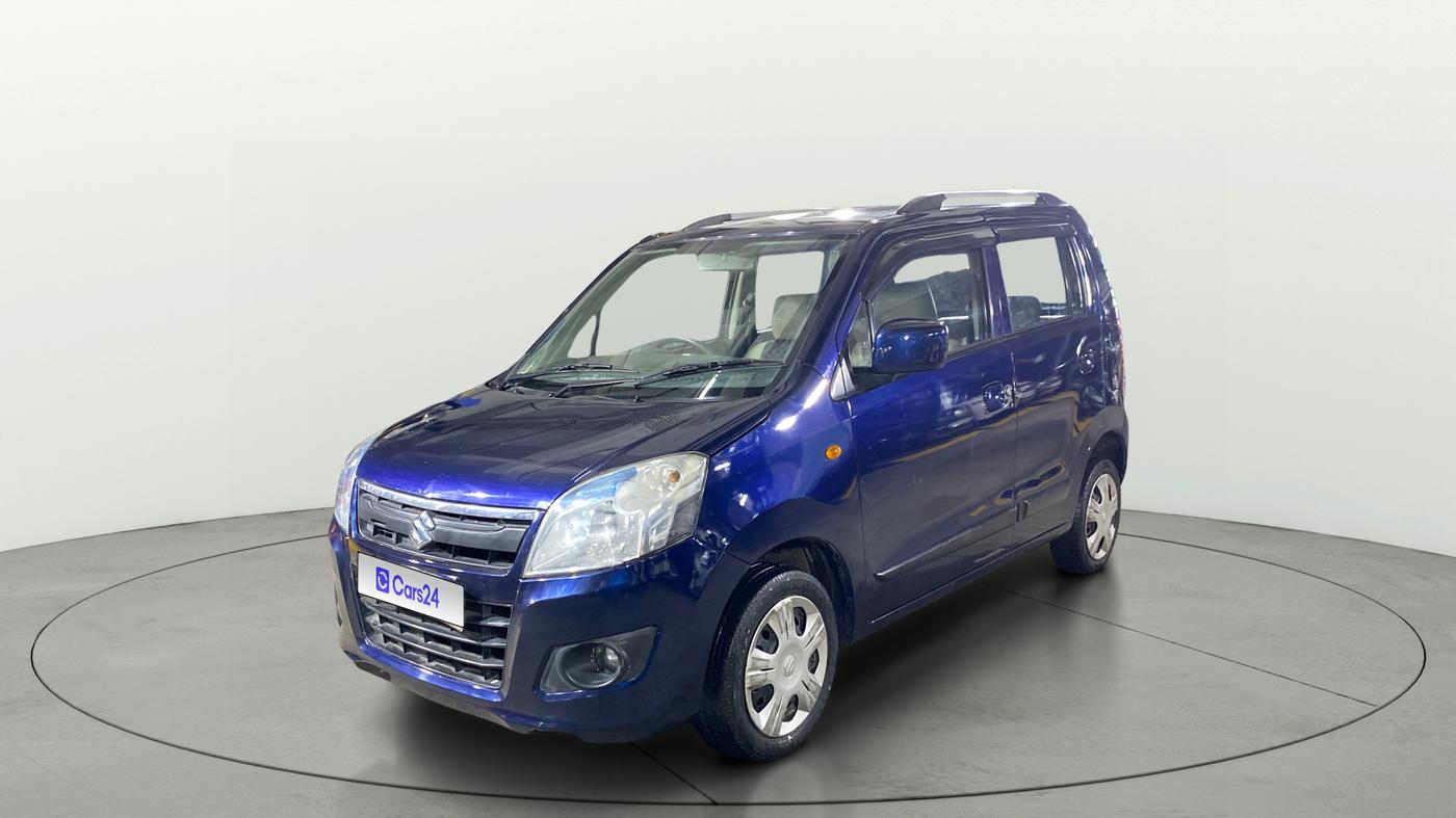 2018 Maruti Wagon R 1.0 VXI, Petrol, Manual, 31,438 km, Left Front Diagonal
