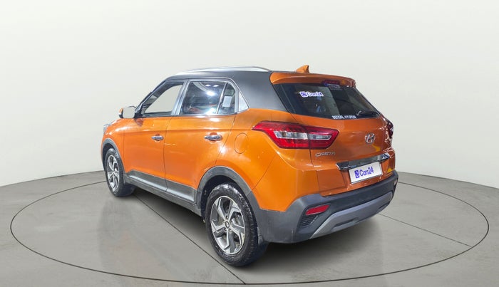 2019 Hyundai Creta SX AT 1.6 PETROL, Petrol, Automatic, 79,582 km, Left Back Diagonal