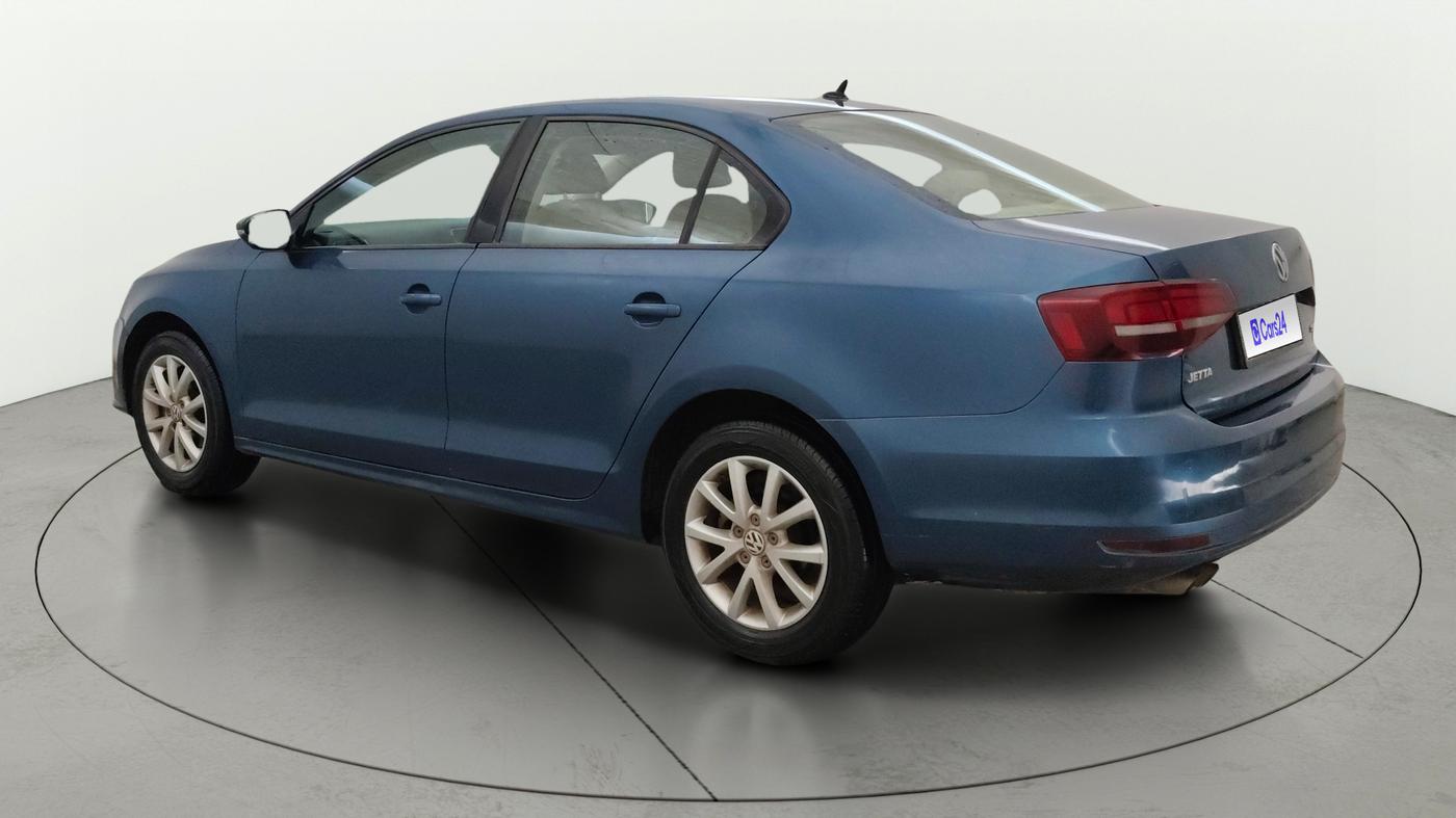 2015 Volkswagen Jetta COMFORTLINE TSI, Petrol, Manual, 1,07,243 km, Left Back Diagonal