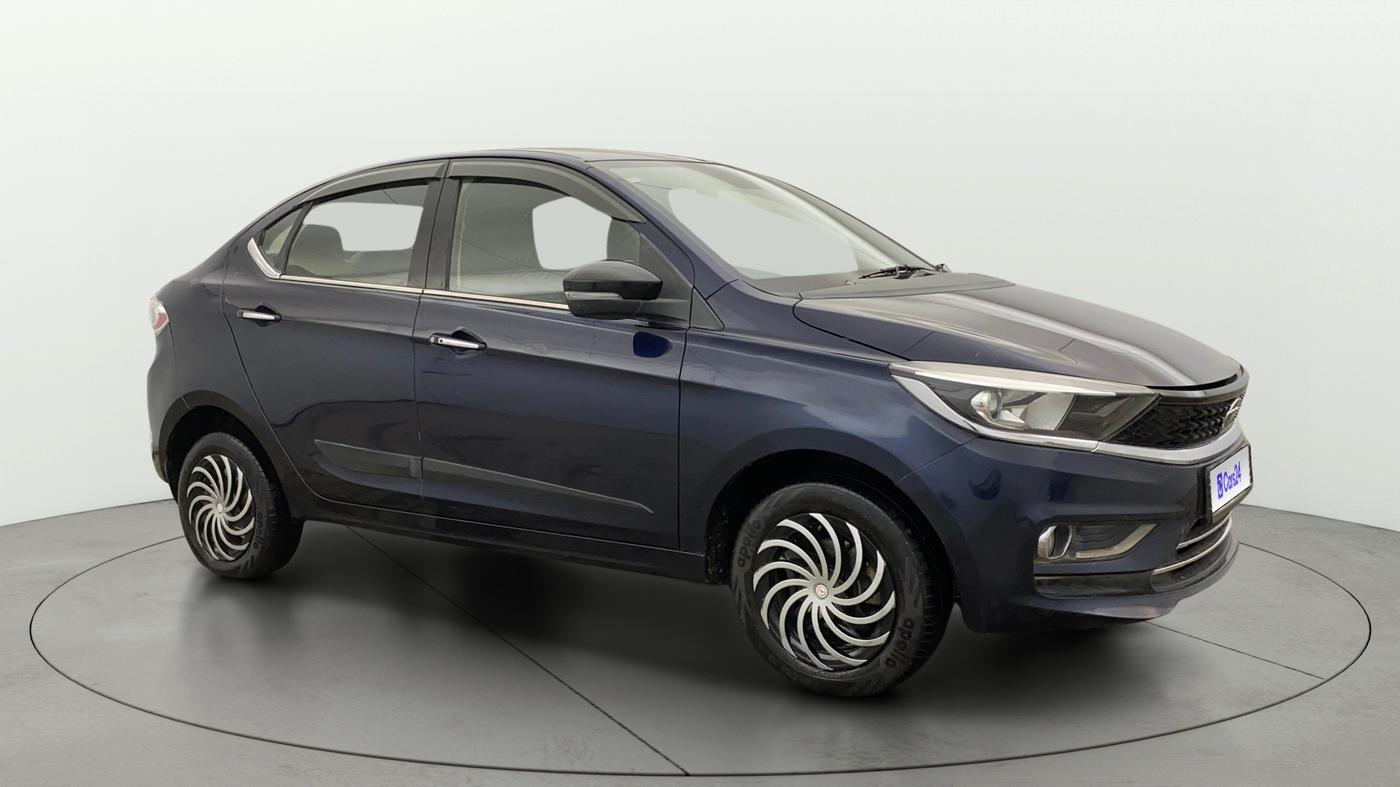 2022 Tata TIGOR XZ PLUS CNG, CNG, Manual, 65,049 km, Right Front Diagonal
