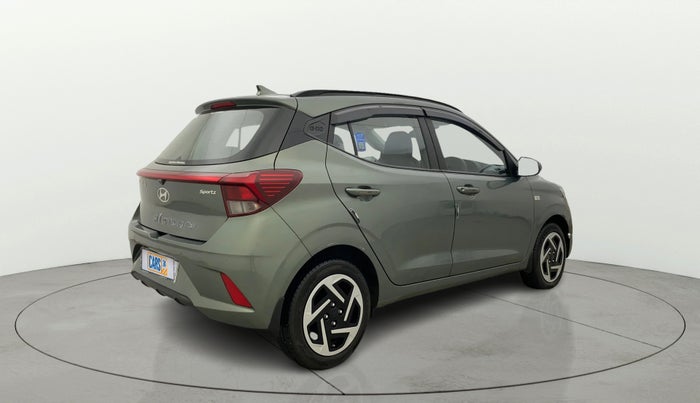 2023 Hyundai GRAND I10 NIOS SPORTZ AMT 1.2 KAPPA VTVT, Petrol, Automatic, 11,795 km, Right Back Diagonal