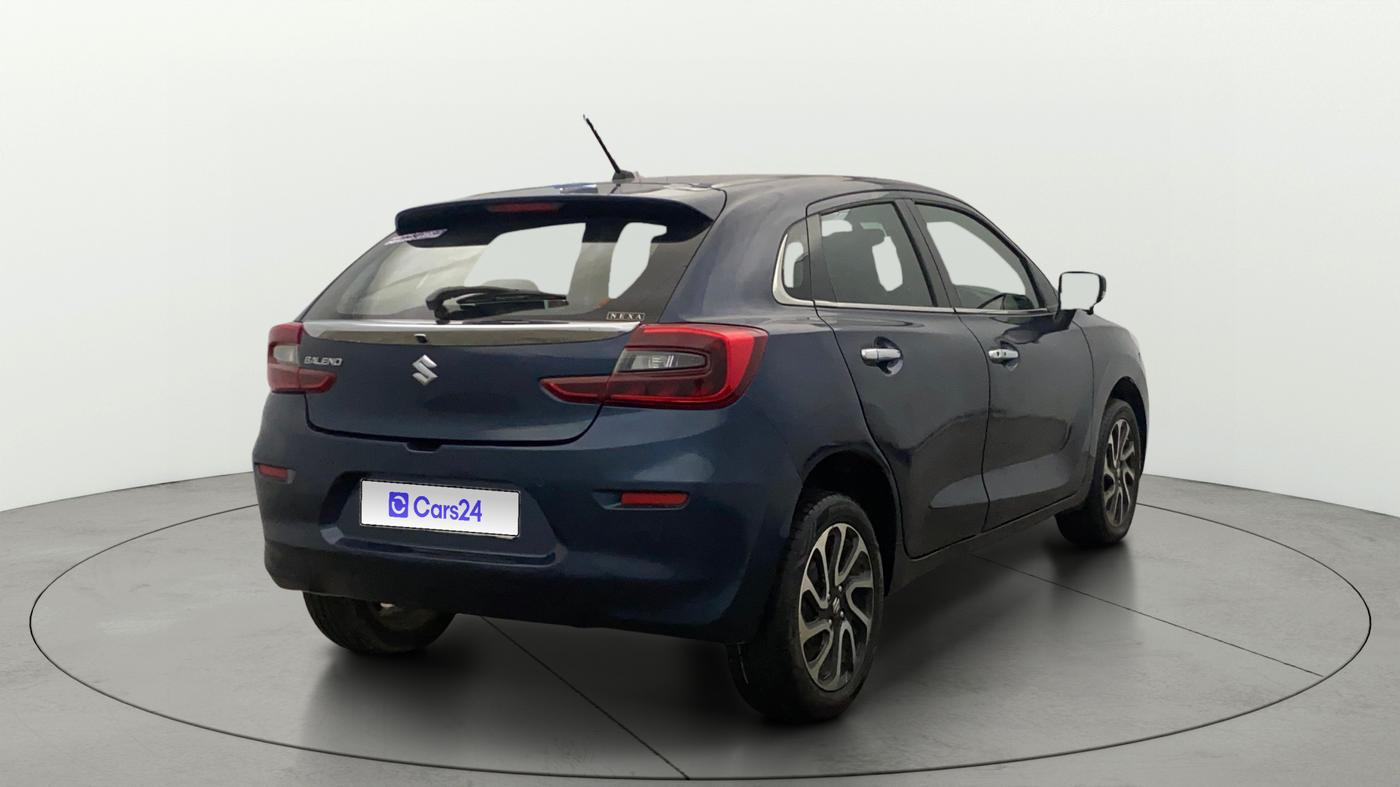 2022 Maruti Baleno ALPHA PETROL 1.2, Petrol, Manual, 77,616 km, Right Back Diagonal