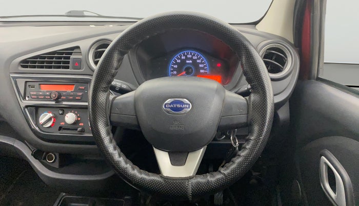 2019 Datsun Redi Go S 1.0 AMT, Petrol, Automatic, 29,332 km, Steering Wheel Close Up