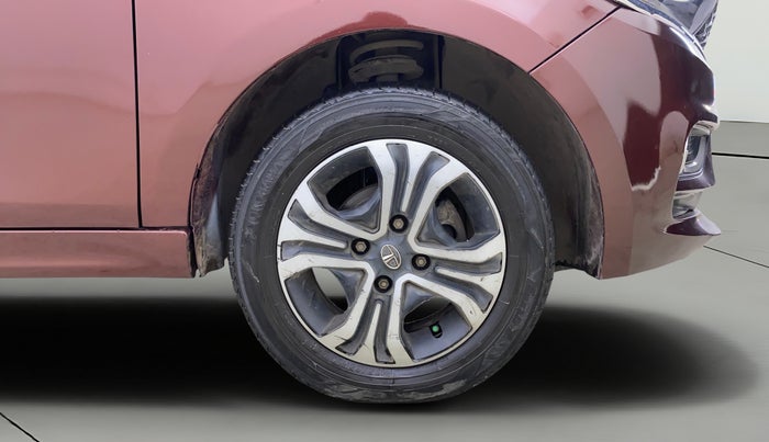 2022 Tata TIGOR XZ PLUS CNG, CNG, Manual, 68,597 km, Right Front Wheel