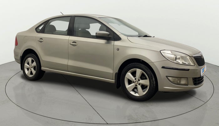 2015 Skoda Rapid 1.5 TDI CR ELEGANCE PLUS AT, Diesel, Automatic, 1,07,021 km, Right Front Diagonal