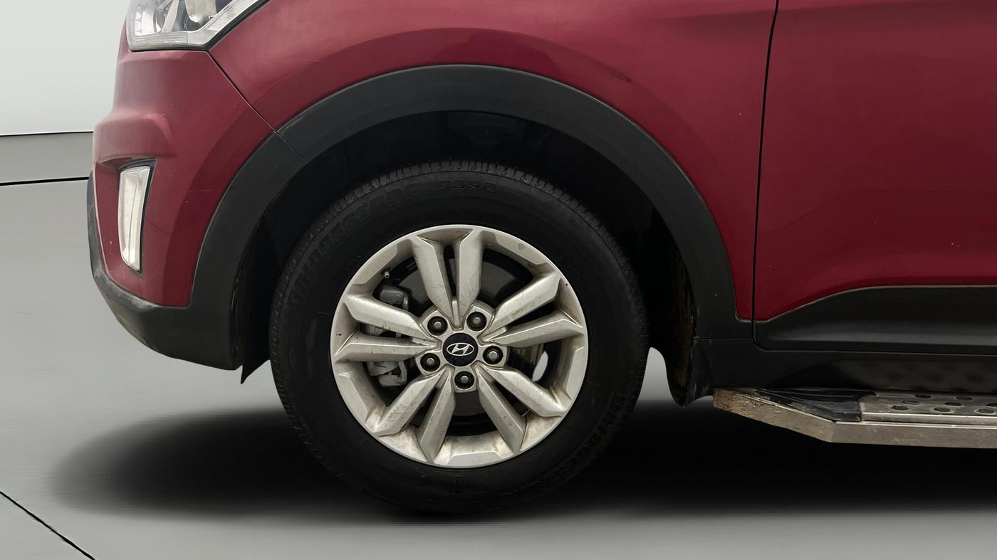 2016 Hyundai Creta SX PLUS 1.6 PETROL, Petrol, Manual, 69,960 km, Left Front Wheel