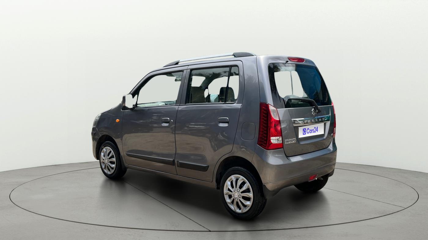 2013 Maruti Wagon R 1.0 VXI, Petrol, Manual, 60,308 km, Left Back Diagonal