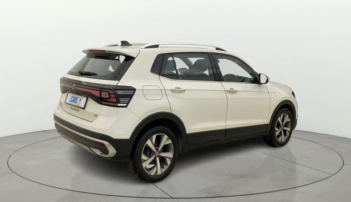 2022 Volkswagen TAIGUN TOPLINE 1.0 TSI AT, Petrol, Automatic, 55,400 km, Right Back Diagonal