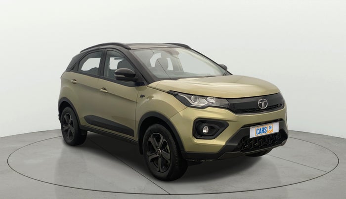 2022 Tata NEXON XZ PLUS (PREMIUM) KAZIRANGA PETROL, Petrol, Manual, 60,449 km, Right Front Diagonal