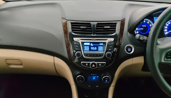 2015 Hyundai Verna FLUIDIC 4S 1.6 VTVT S(O), Petrol, Manual, 30,287 km, Air Conditioner