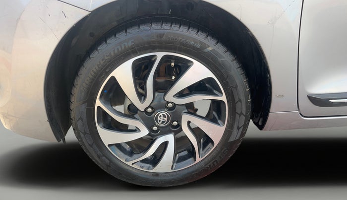 2021 Toyota Glanza G CVT, Petrol, Automatic, 68,895 km, Left Front Wheel