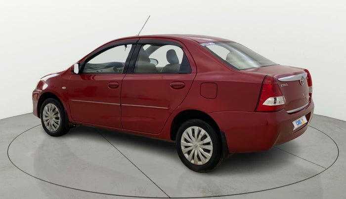 2014 Toyota Etios G, Petrol, Manual, 31,957 km, Left Back Diagonal