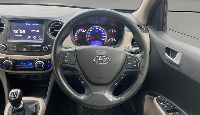 2017 Hyundai Grand i10 ASTA 1.2 KAPPA VTVT, Petrol, Manual, 61,594 km, Steering Wheel Close Up