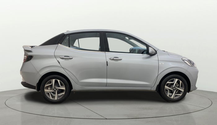 2023 Hyundai AURA SX PLUS 1.2 AMT, Petrol, Automatic, 18,474 km, Right Side View