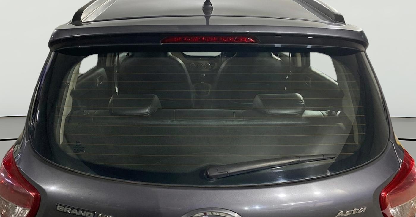 2016 Hyundai Grand i10 ASTA (O) 1.2 KAPPA VTVT, Petrol, Manual, 12,557 km, Rear Windshield