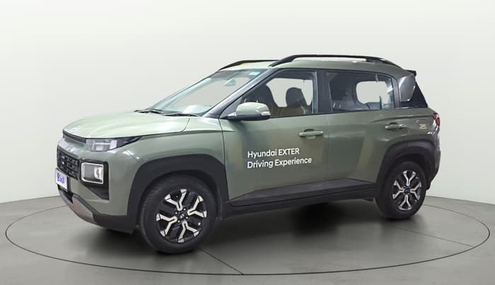 2023 Hyundai EXTER SX(O) CONNECT 1.2 AMT, Petrol, Automatic, 26,727 km, Left Front Diagonal