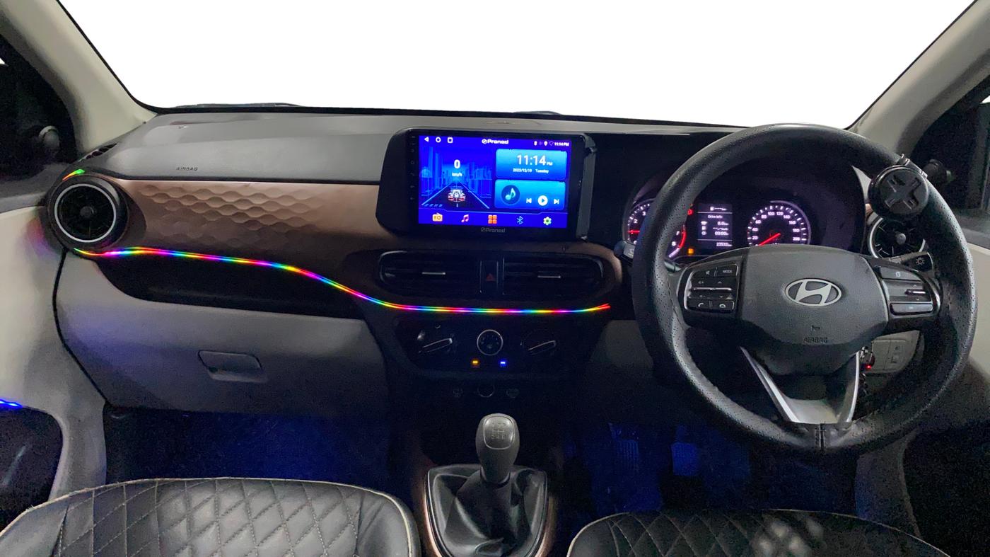 2025 Hyundai AURA S 1.2, CNG, Manual, 23,514 km, Dashboard