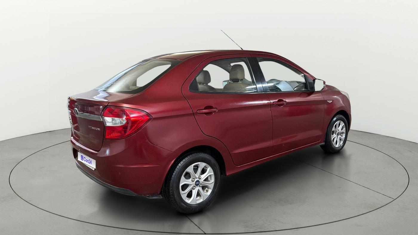 2016 Ford Figo Aspire TITANIUM 1.2 PETROL, Petrol, Manual, 51,747 km, Right Back Diagonal