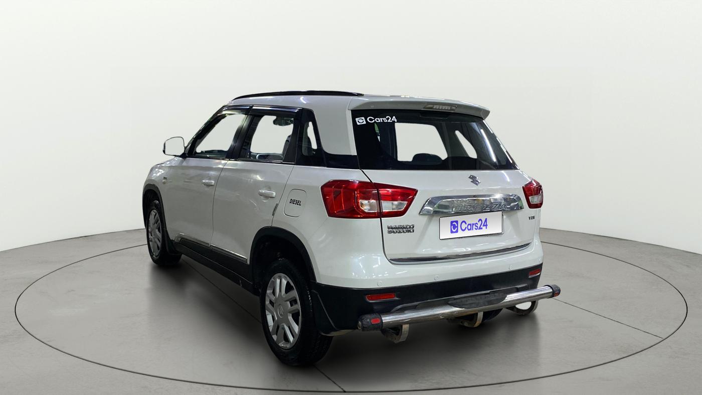 2017 Maruti Vitara Brezza VDI (O), Diesel, Manual, 48,368 km, Left Back Diagonal
