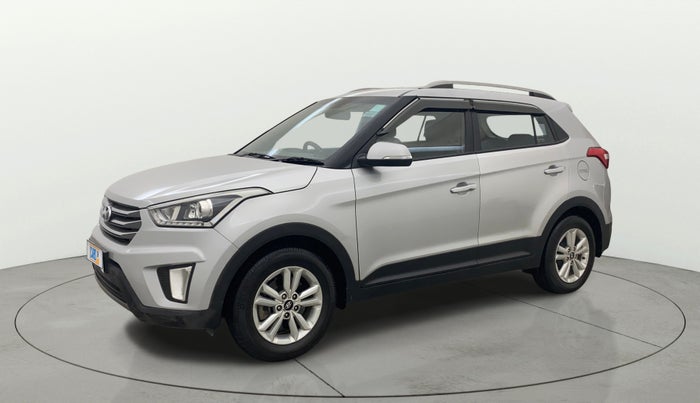2016 Hyundai Creta SX PLUS 1.6 PETROL, CNG, Manual, 1,14,301 km, Left Front Diagonal
