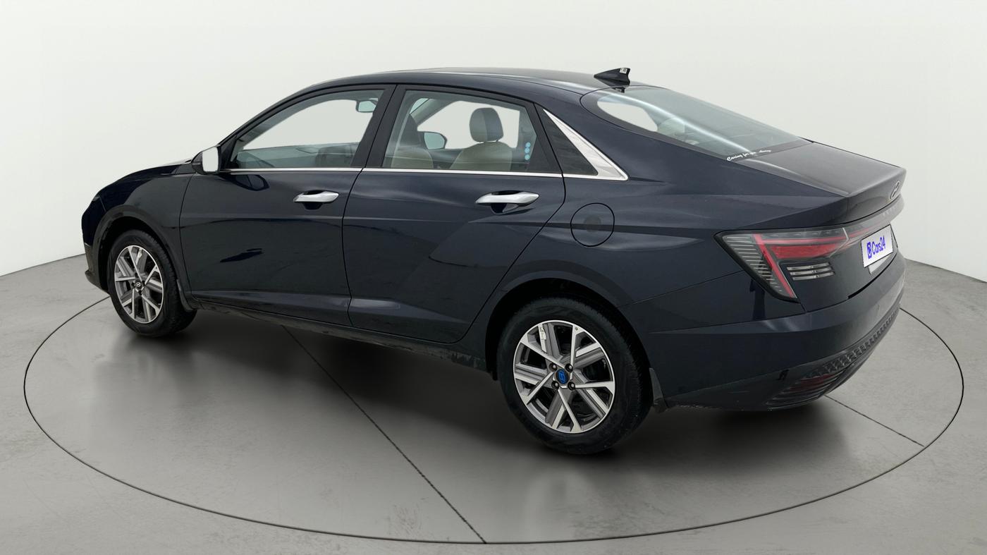 2023 Hyundai Verna  SX 1.5 MPI IVT, Petrol, Automatic, 14,186 km, Left Back Diagonal