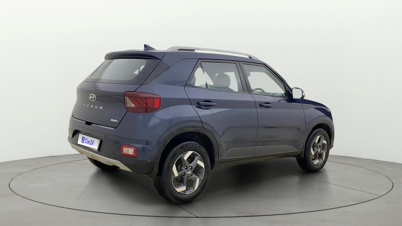2019 Hyundai VENUE SX 1.0 TURBO, Petrol, Manual, 56,673 km, Right Back Diagonal