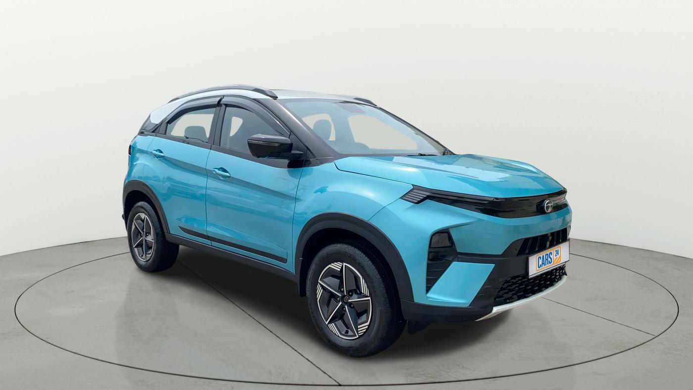 2024 Tata NEXON CREATIVE PLUS S 1.2 REVOTRON 6 MT, Petrol, Manual, 25,118 km, Right Front Diagonal