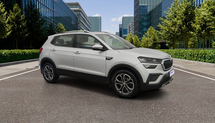 2022 Skoda KUSHAQ STYLE 1.0L TSI AT (6 AIRBAGS), Petrol, Automatic, 47,751 km, Right Front Diagonal